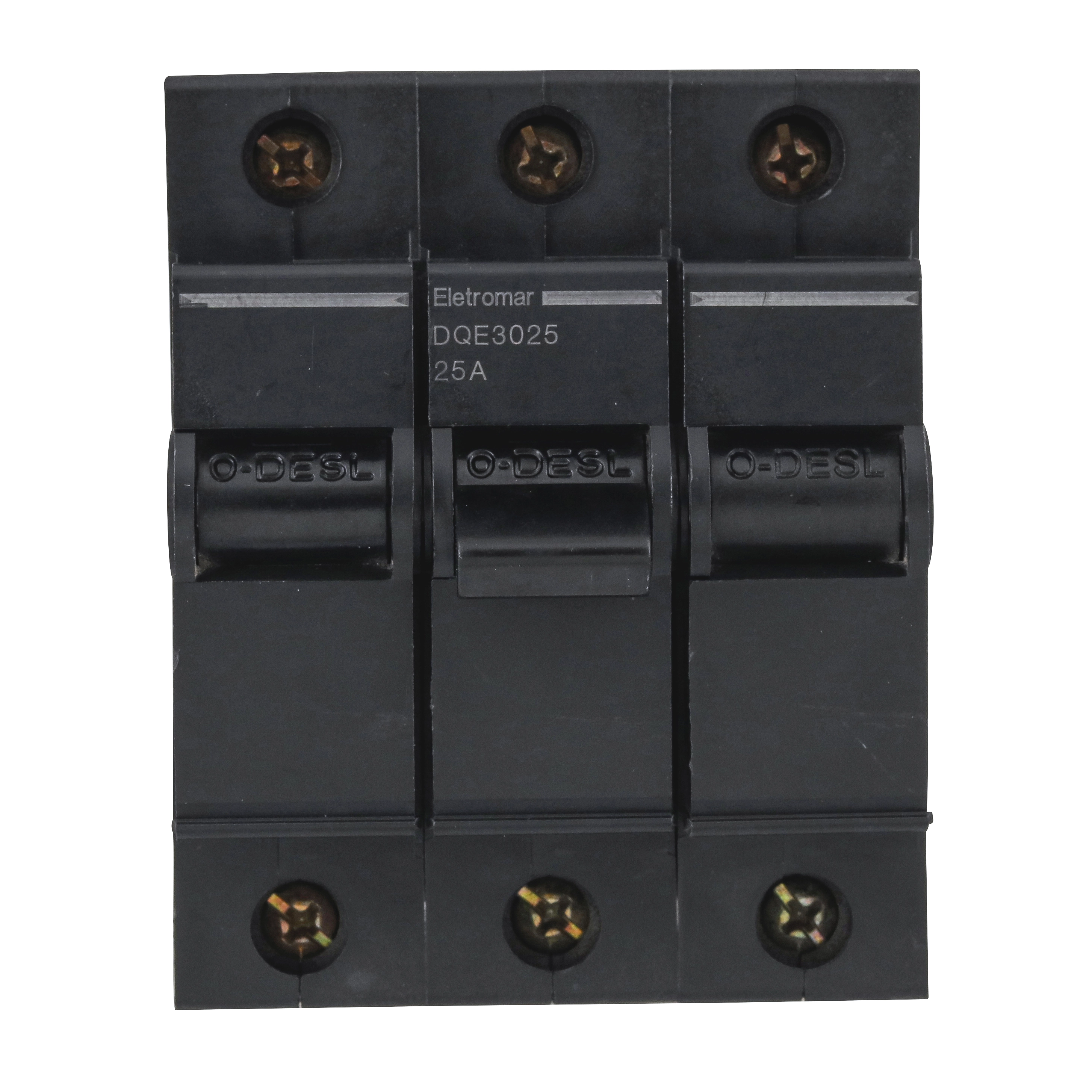 Disjuntor Nema Tripolar 220v a 380v 25A DQE3025 Eletromar