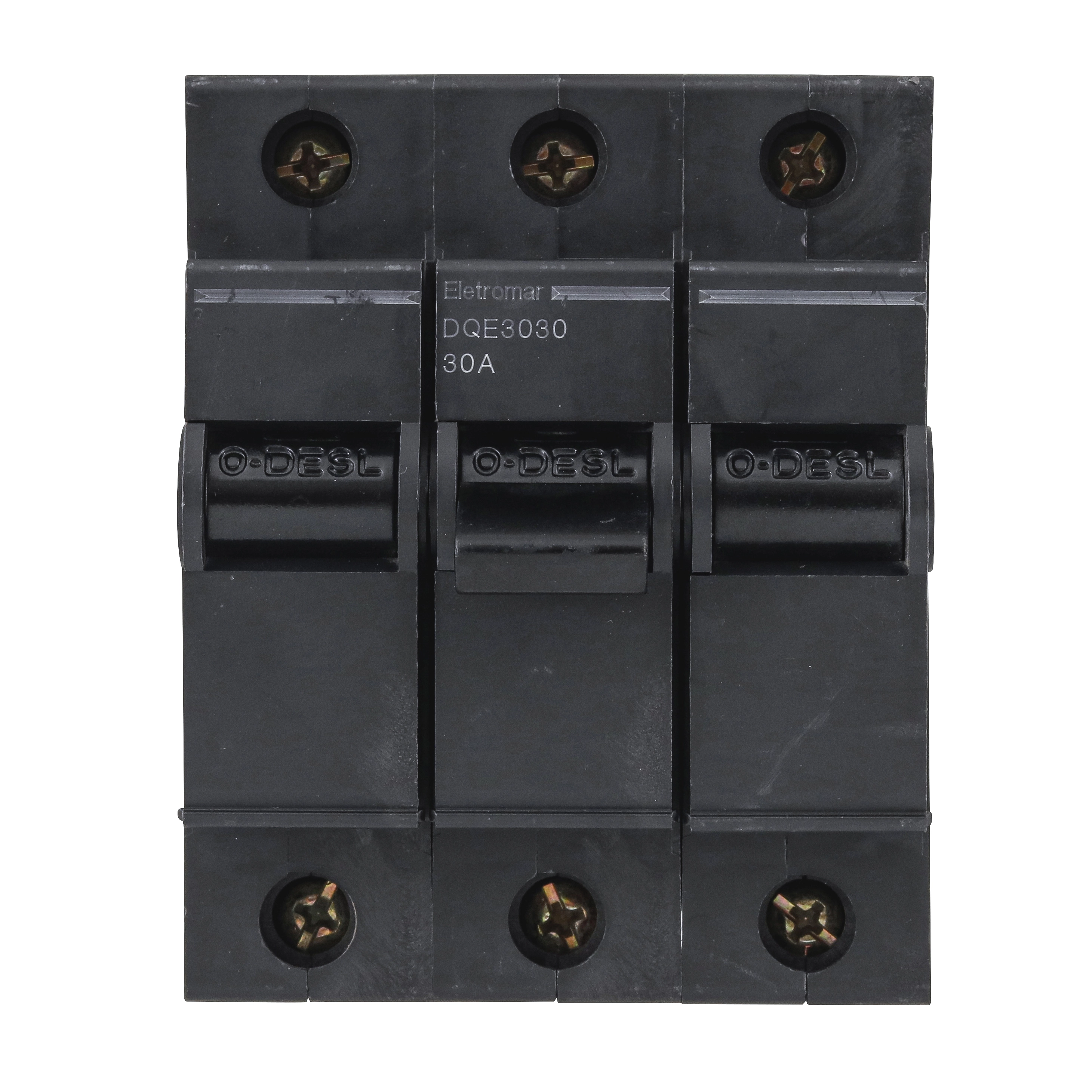 Disjuntor Nema Tripolar 220v a 380v 30A DQE3030 Eletromar