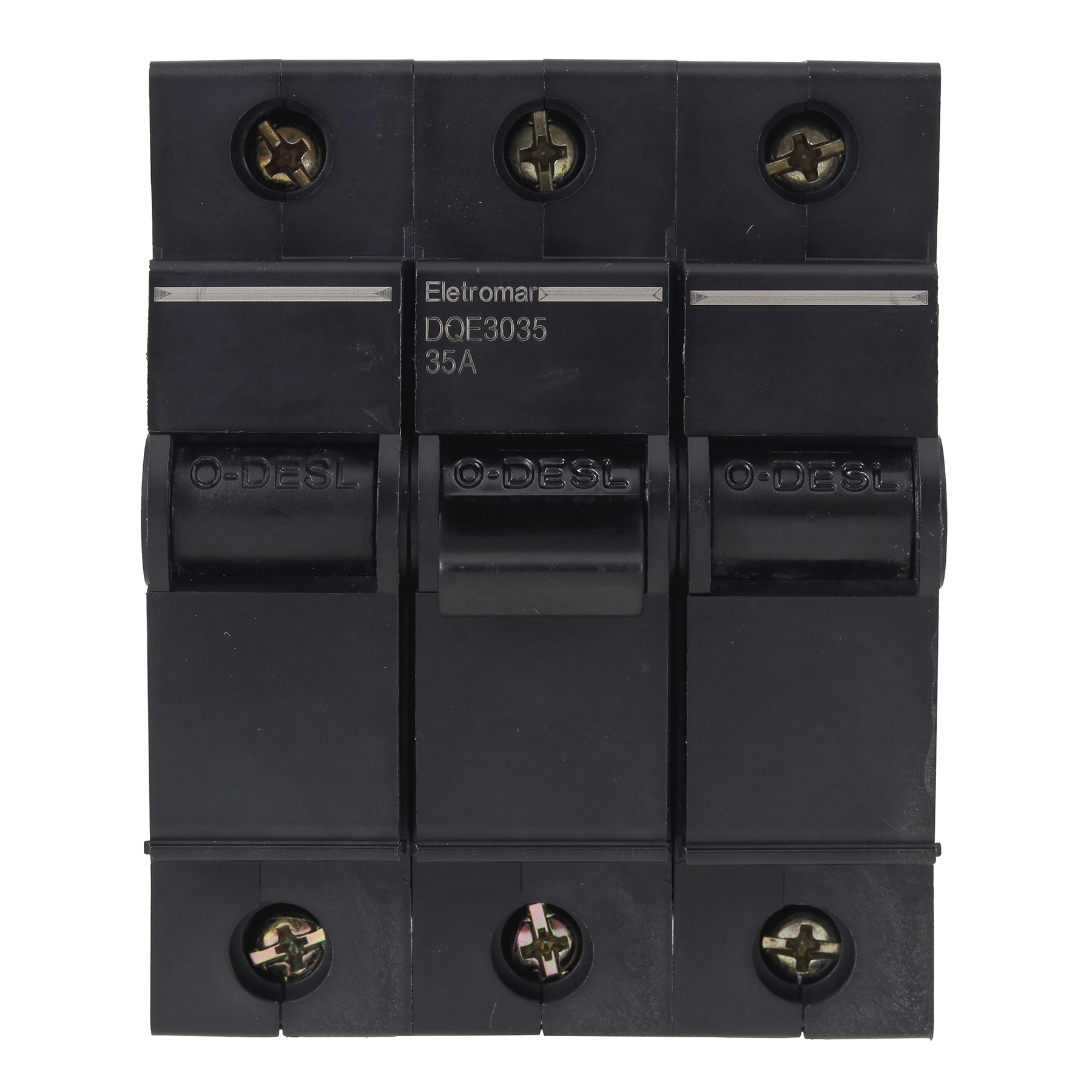 Disjuntor Nema Tripolar 220v a 380v 35A DQE3035 Eletromar