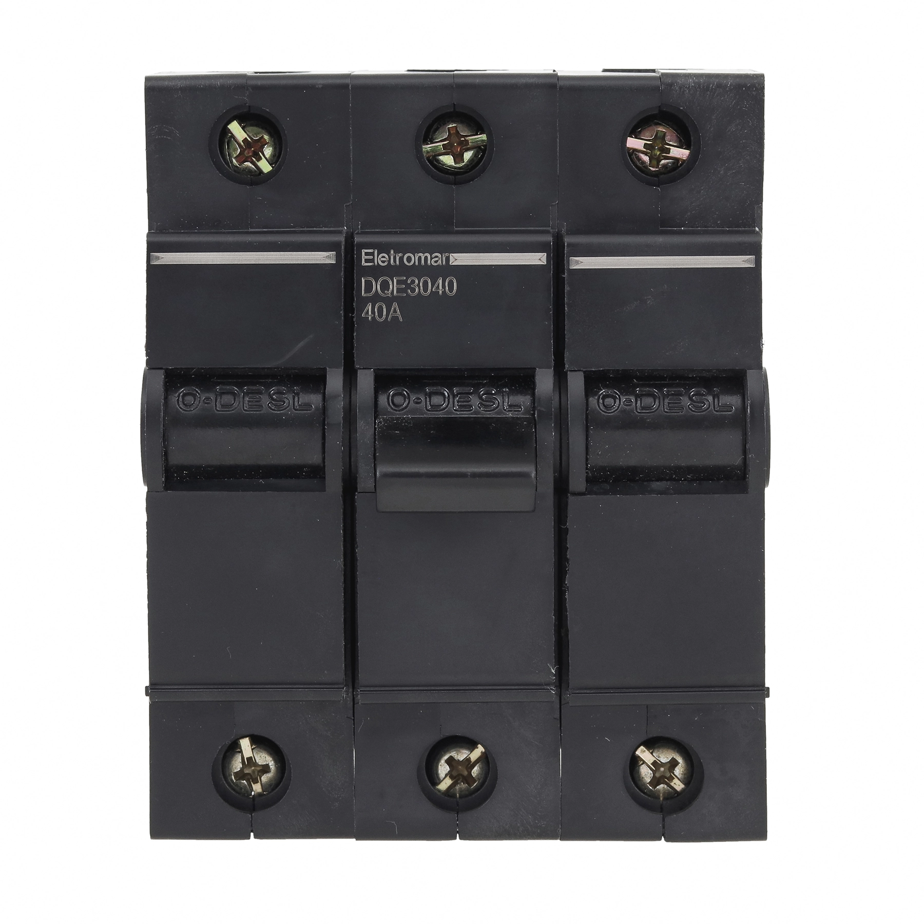 Disjuntor Nema Tripolar 220v a 380v 40A DQE3040 Eletromar