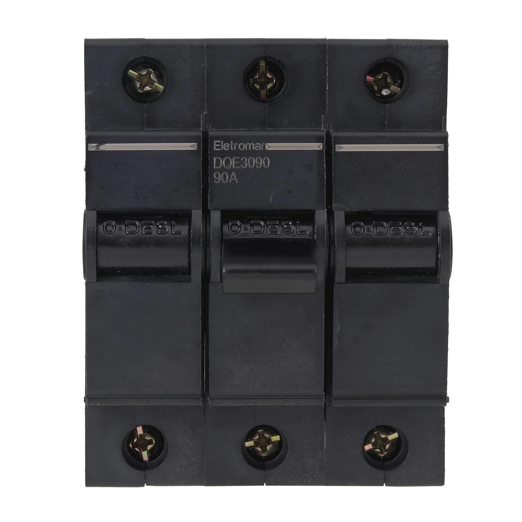 Disjuntor Nema Tripolar 220v a 380v 90A DQE3090 Eletromar