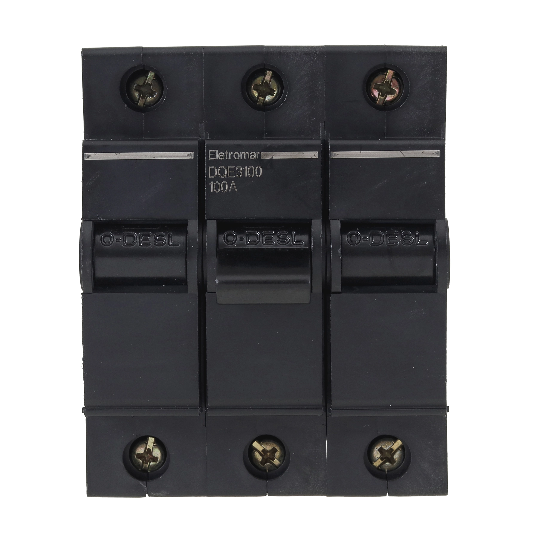 Disjuntor Nema Tripolar 220v a 380v 100A DQE3100 Eletromar