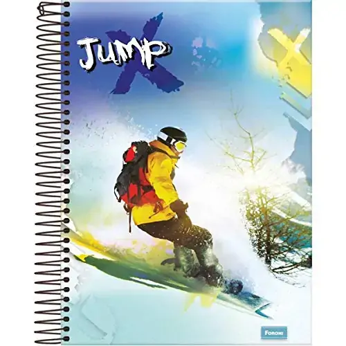 Caderno Univ Jump 96fls 1x1