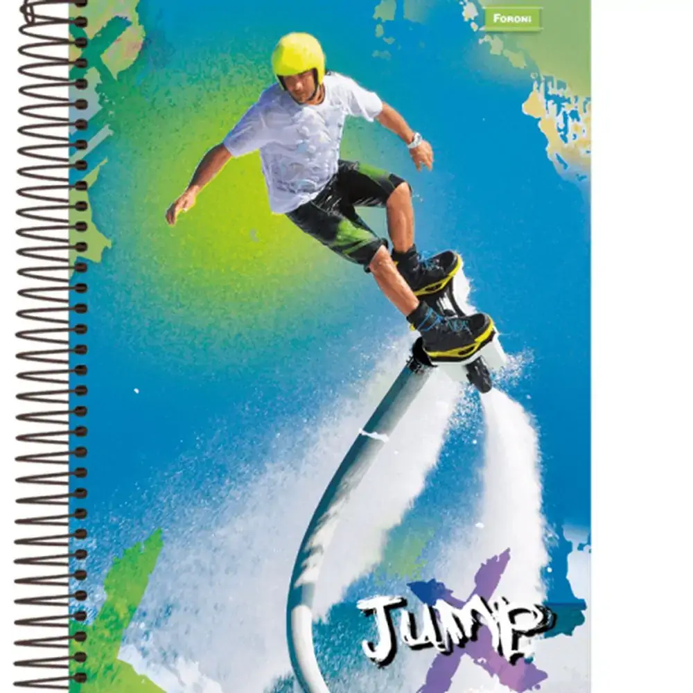 Caderno Jump 15mat 300f Foroni