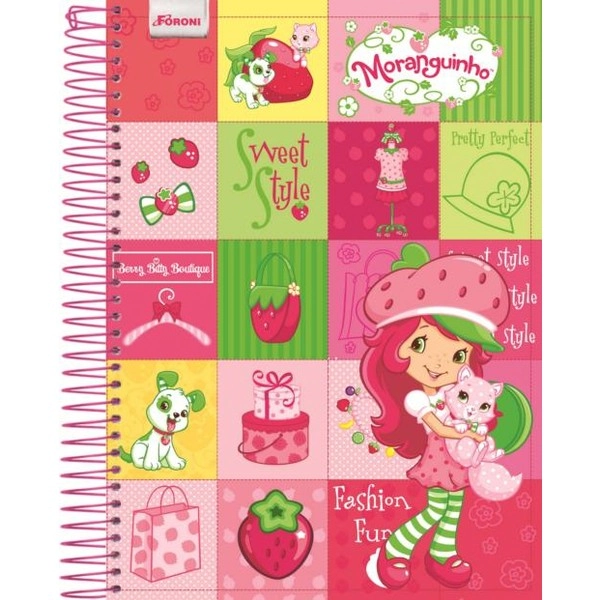 Caderno Universitario Moranguinho 200 Folhas 900g Foroni