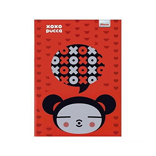 Caderno Pucca 96fls Ref/303480 Foroni