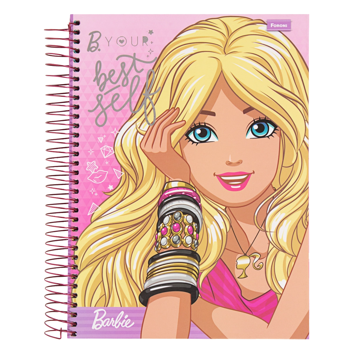 Caderno Univ Cd Barbie 10m 200fls