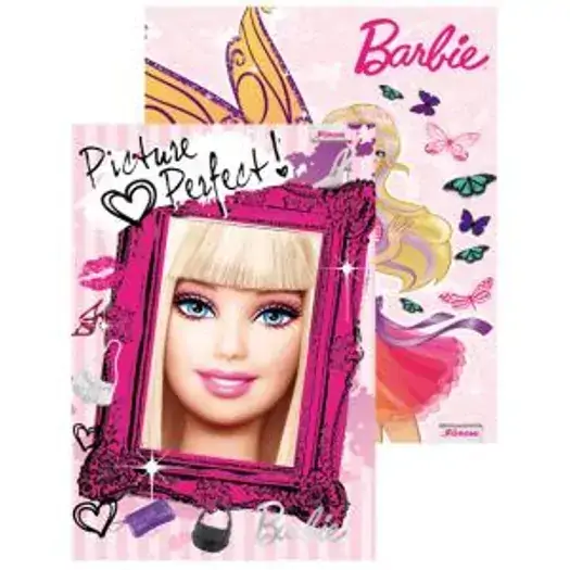 Caderno Brochura Barbies Mosqueteira 95g Foroni