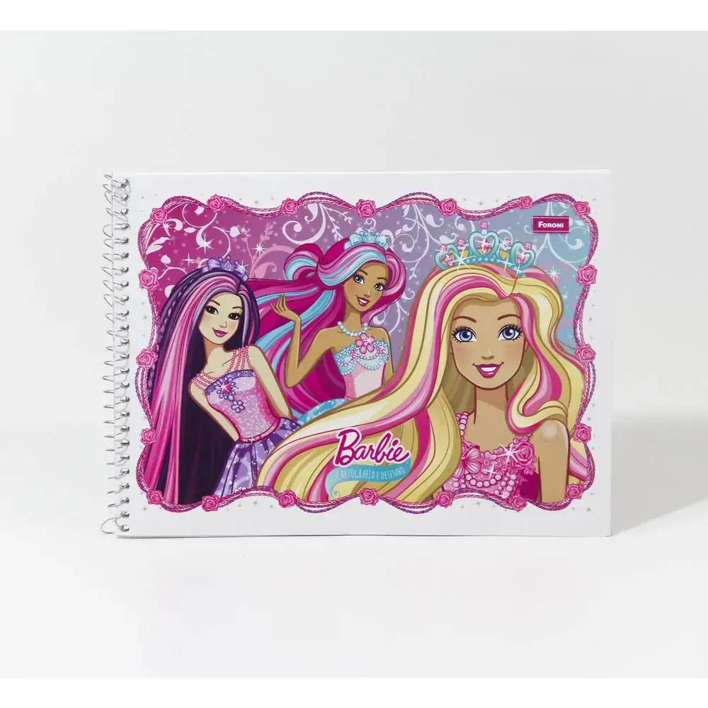 Cad Desenho Foroni 48fls Barbie