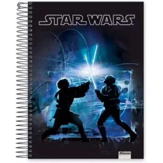 Caderno Universitario Star Wars 96 Folhas 460g Foroni
