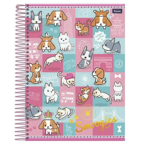 Caderno Smoogies 10mt 200f Foroni Cd