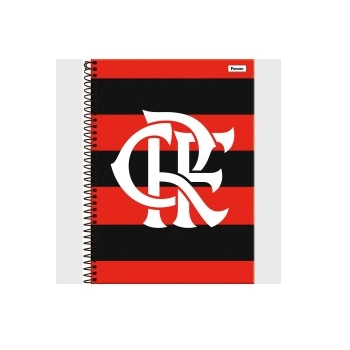 Caderno Capa D. Esp. Flamengo 200f 10mat 210x280mm