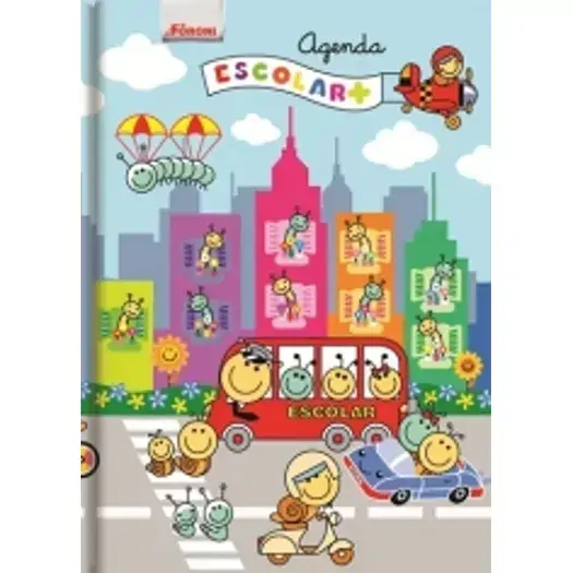 Agenda Escolar Mais 176 Folhas 210g Foroni
