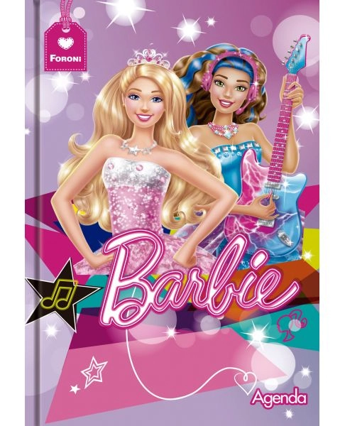 Agenda Barbie Escolar Permanente 205g Foroni