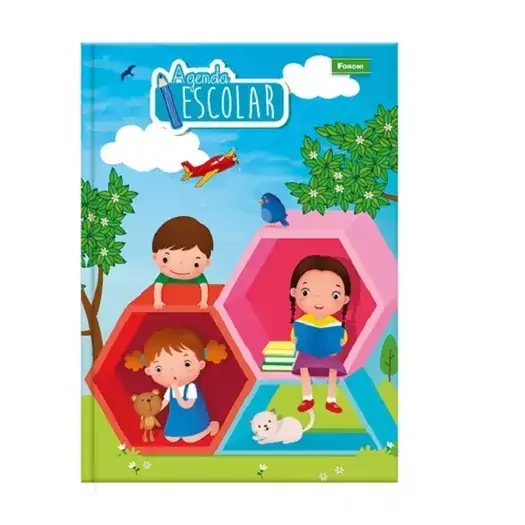 Agenda Permanente Escolar 96 Folhas 130g Foroni