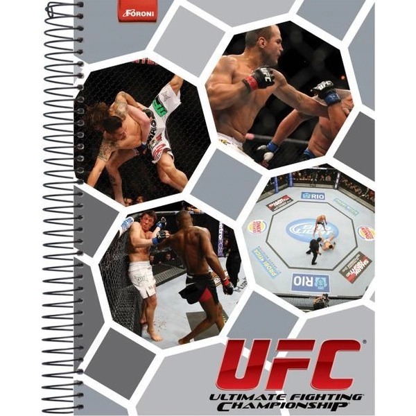 Universitário Espiral Dura Foroni Ufc 12 Matérias 240 Folhas