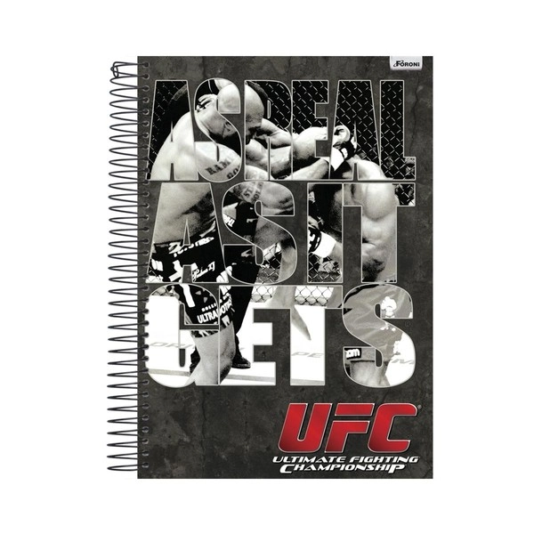 Universitário Espiral Dura Foroni Ufc 20 Matérias 400 Folhas
