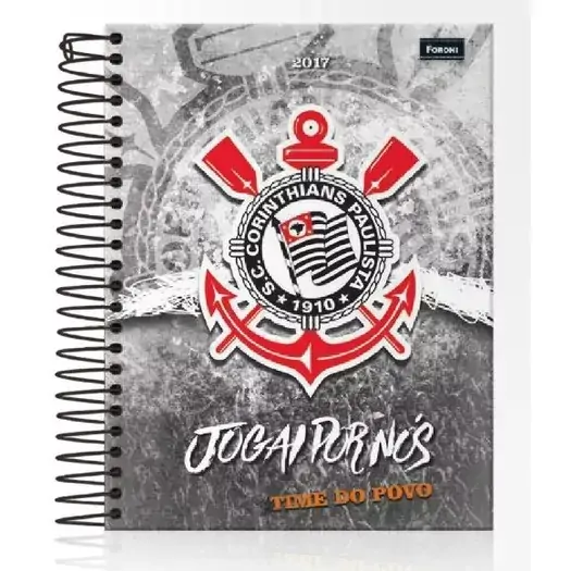 Agenda Corinthians 184 Folhas 300g Foroni