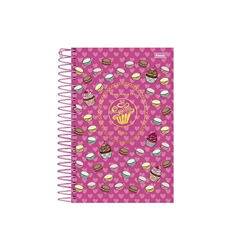 Caderneta Esp.cd 1/8 96 Fls Cupcake C/8