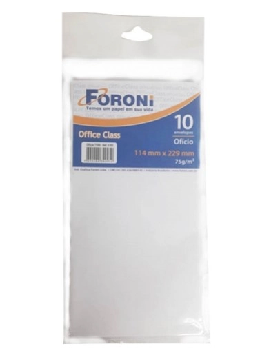 Envelope Oficio Bco 10unid