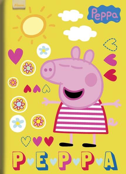 Caderno Brochura Peppa Pig 96 Folhas 220g Foroni