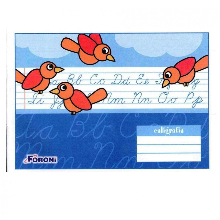 Caderno Caligrafia Brochura 40 Folhas 70g Foroni