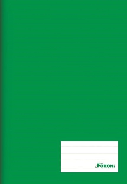 Caderno Universitario 96 Folhas Verde 424g Foroni