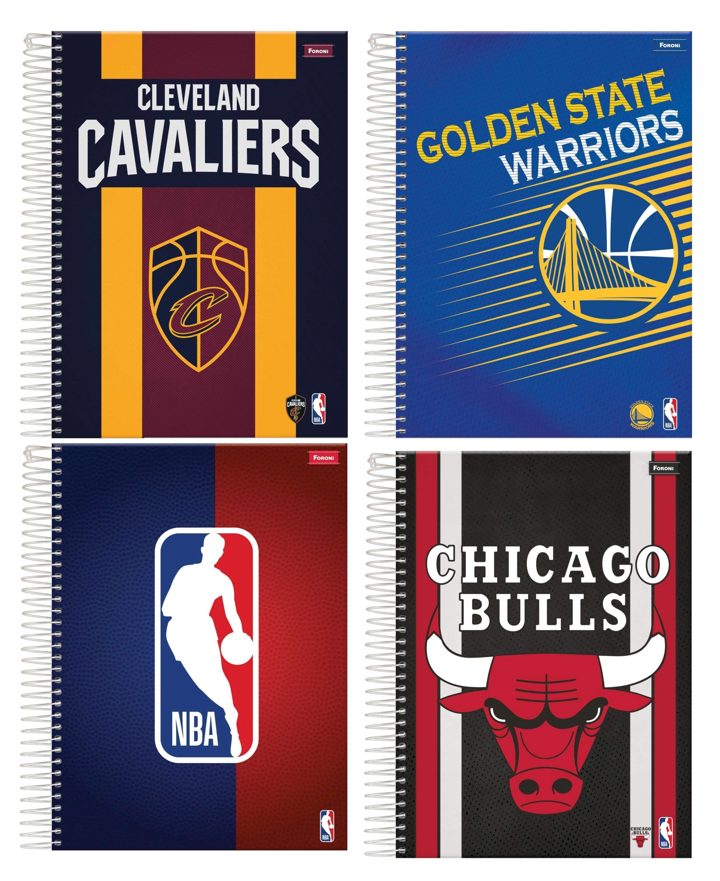Caderno Foroni Cd Univ Nba 10m 200f 339301