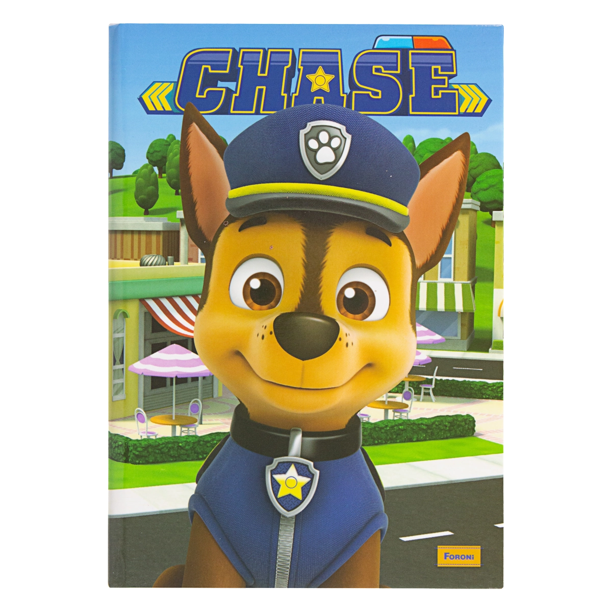 Caderno Capa Dura Brochura 1/4 Paw Patrol Foroni 140mm X 202mm 96 Folhas