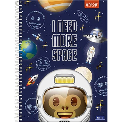 Caderno Emoji Foroni 96 Fls