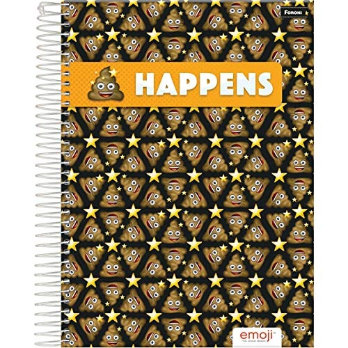 Caderno Emoji Foroni 200 Fls