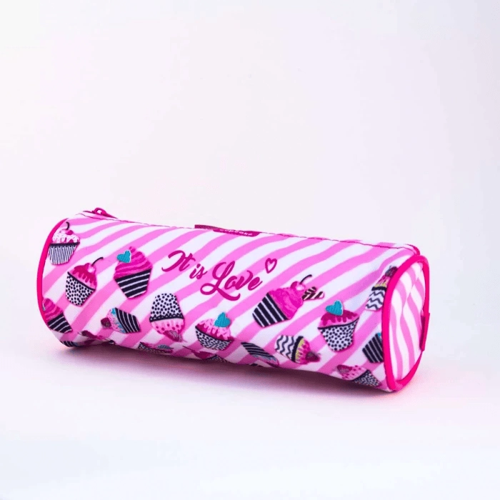 Estojo Foroni Cupcake It Is Lovecilindro Pt/2