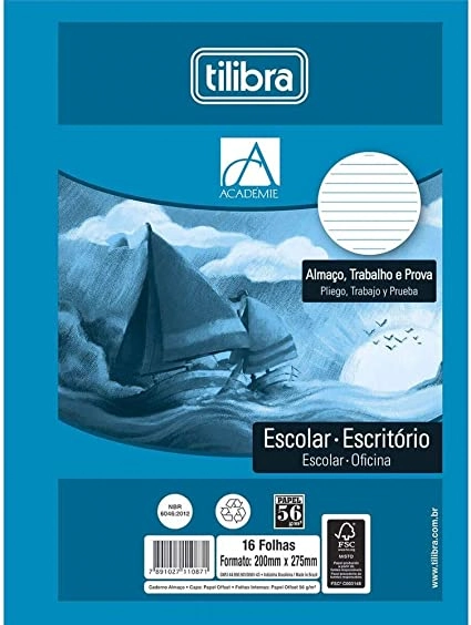 Papel Almaco Foroni C/pauta 16f 348977