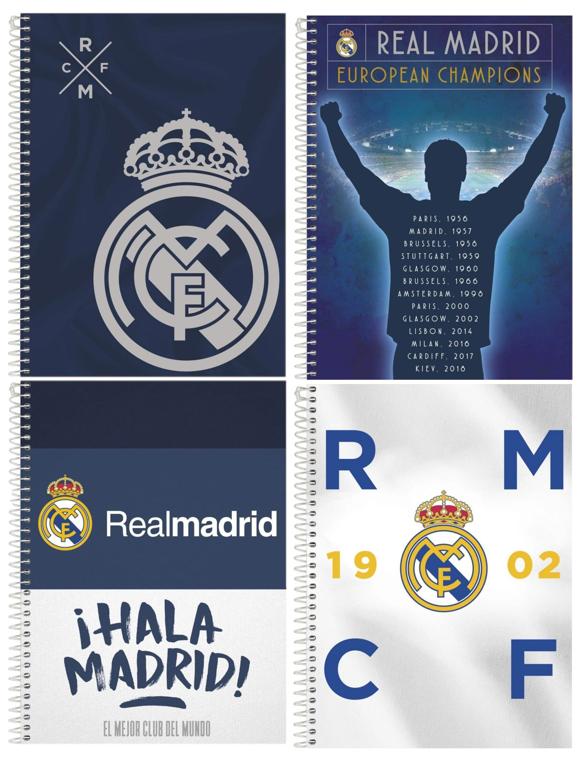 Caderno Foroni Real Madrid 96f