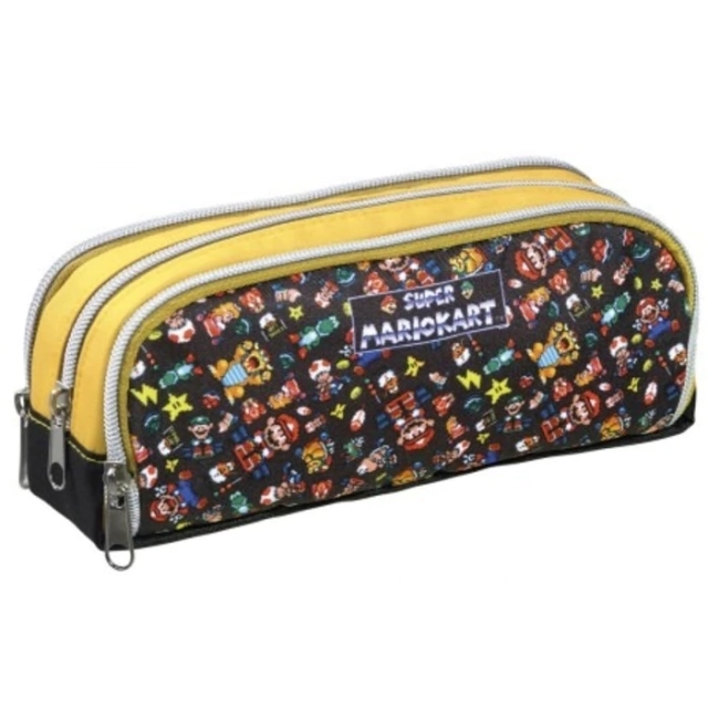 Estojo Super Mario Kart 3comp.teen Pt/2 Foroni