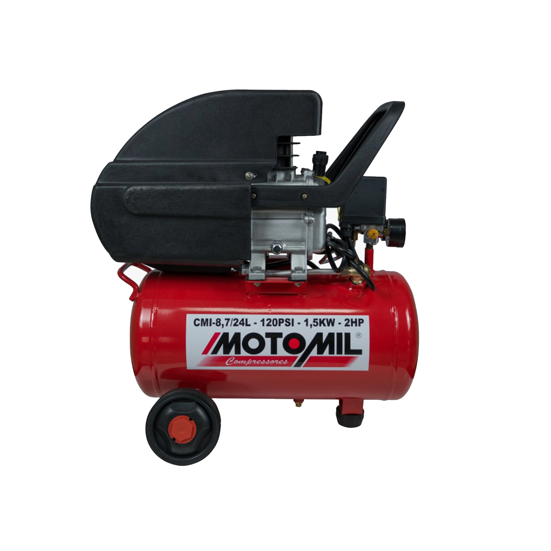 Motocompressor CMI- 8,7/24BR 2HP Bivolt Motomil