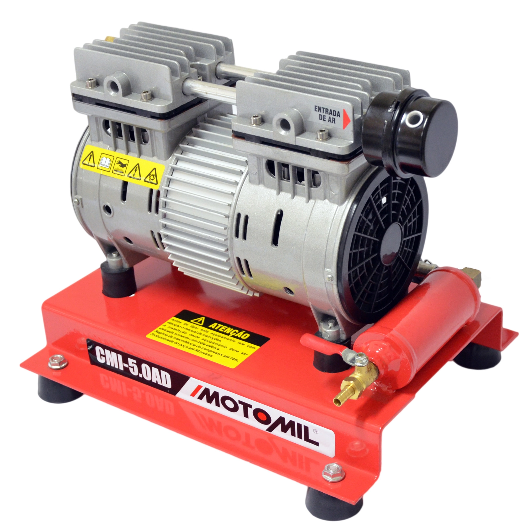 Compressor de Ar Ar Direto Motomil L 1HP 220V CMI-5,0 AD AD