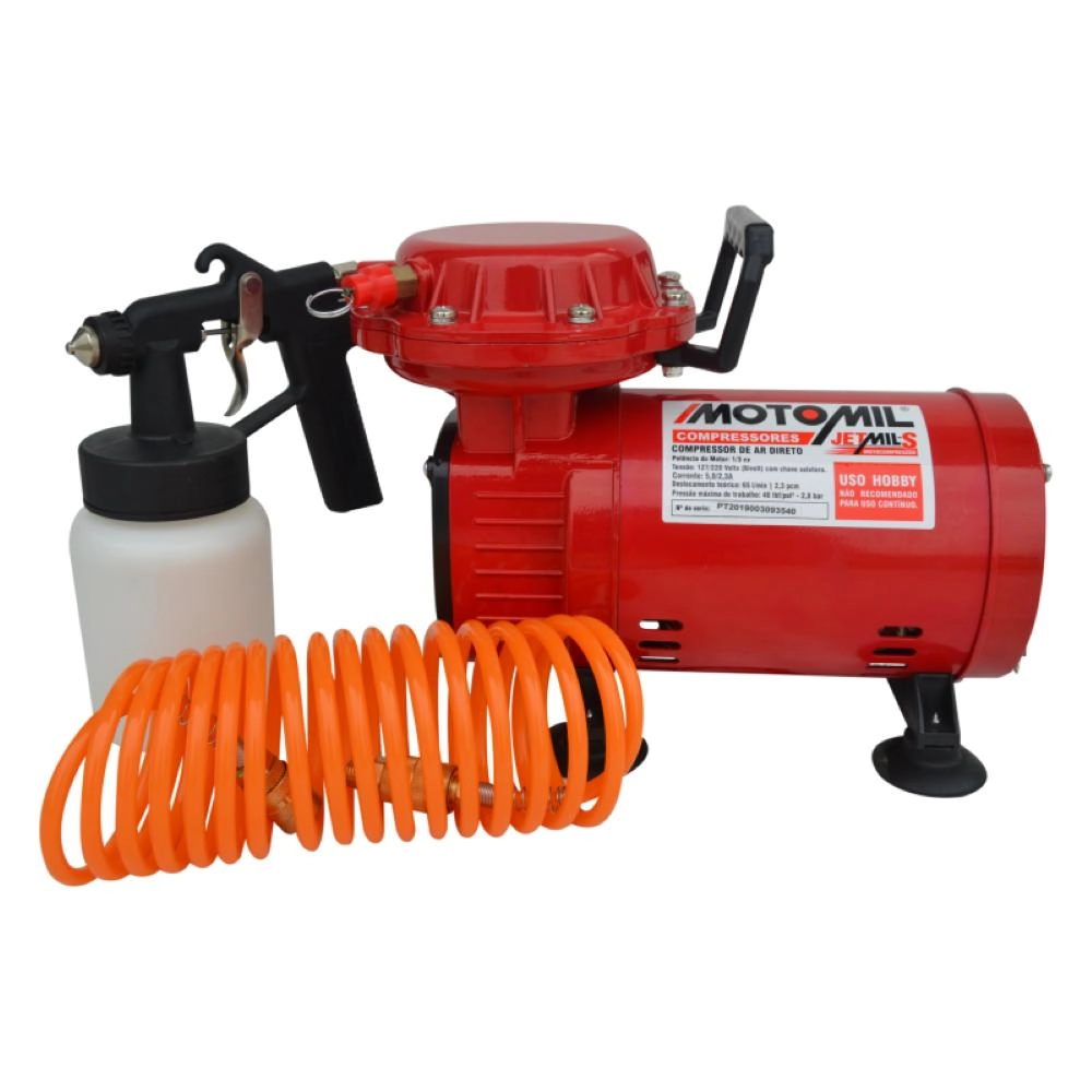 Motocompressor 2,3 Pás Hobby 1/3hp 127/220v Jetmil-s Motomil