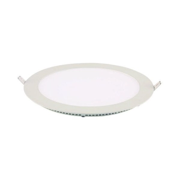 Plafon Led Embutir Redondo 18w 80344104 Blumenau Branco