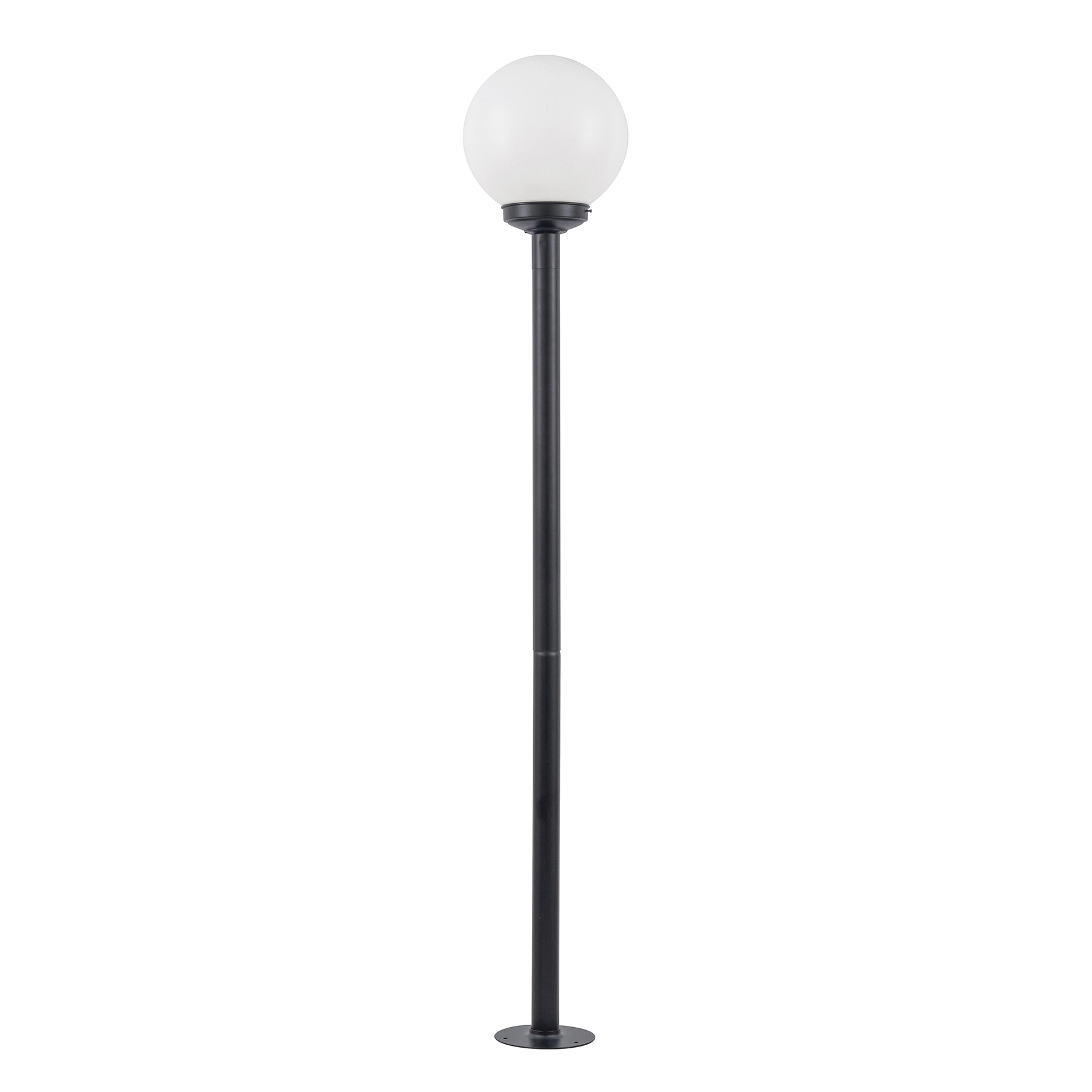 Poste de Jardim 1 Lâmpada Preto Metal 2,16m IP20 Blumenau