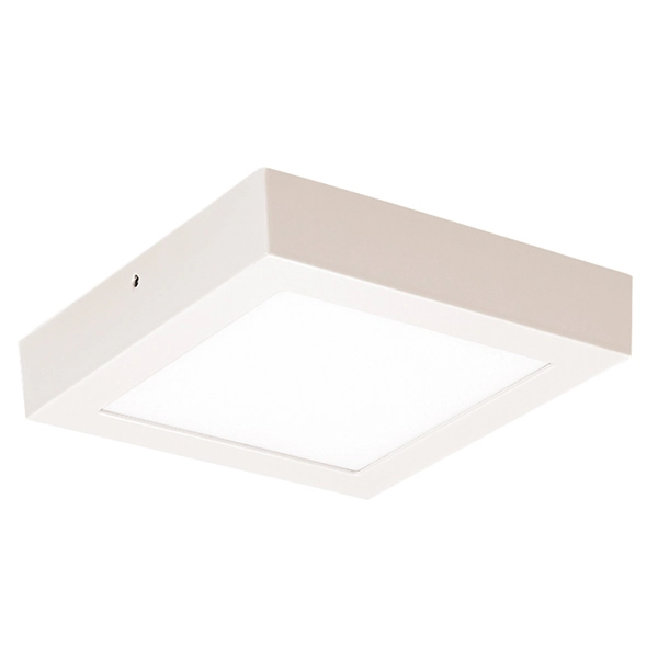 Painel de Led Sobrepor Quadrado Luz Neutra 24W Blumenau Iluminação 31x31cm Branco Bivolt