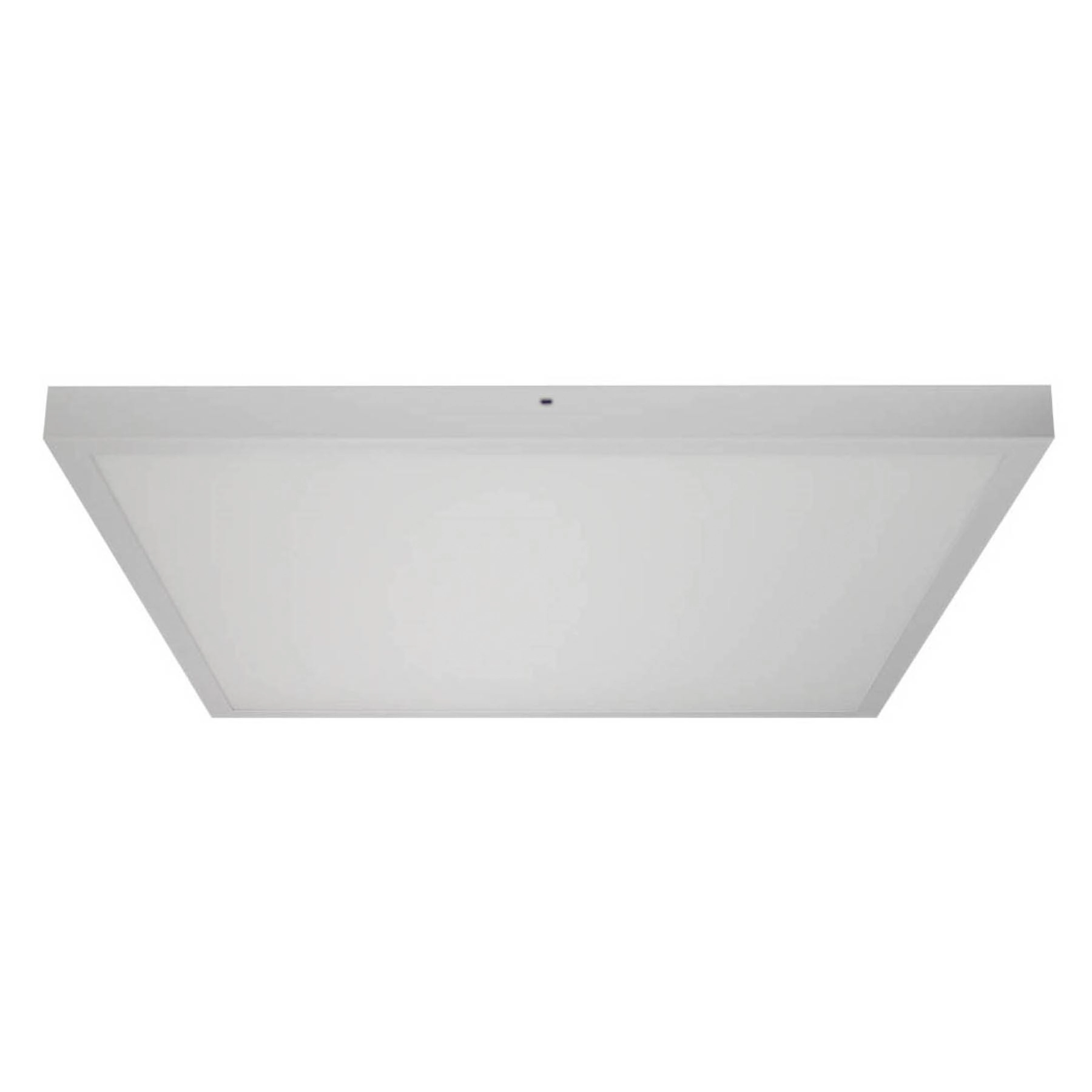 Painel de Led Sobrepor Quadrado Luz Branca 40W Blumenau Iluminação 60x60cm Branco Bivolt