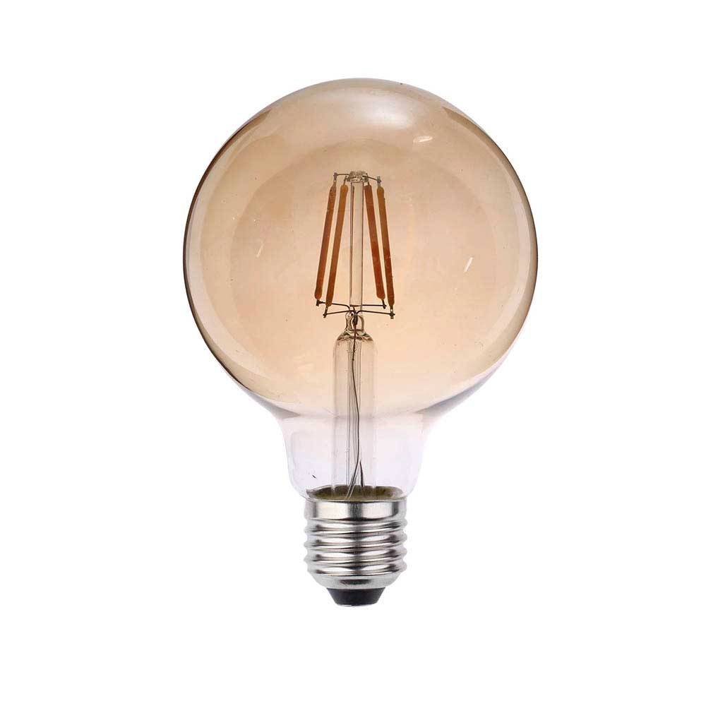 Lâmpada Filamento Led Blumenau 4w Vintage Balon G95 Bivolt 2400k E27 0327000