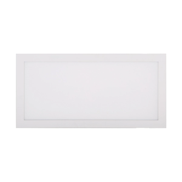 Painel de Led Embutir Retangular Luz Branca 30W Blumenau Iluminação 62x30,9cm Branco Bivolt