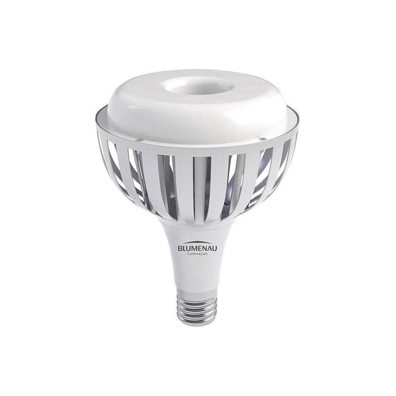 Lâmpada Led Industrial Blumenau 80w Bivolt E40 6500k Luz Branca