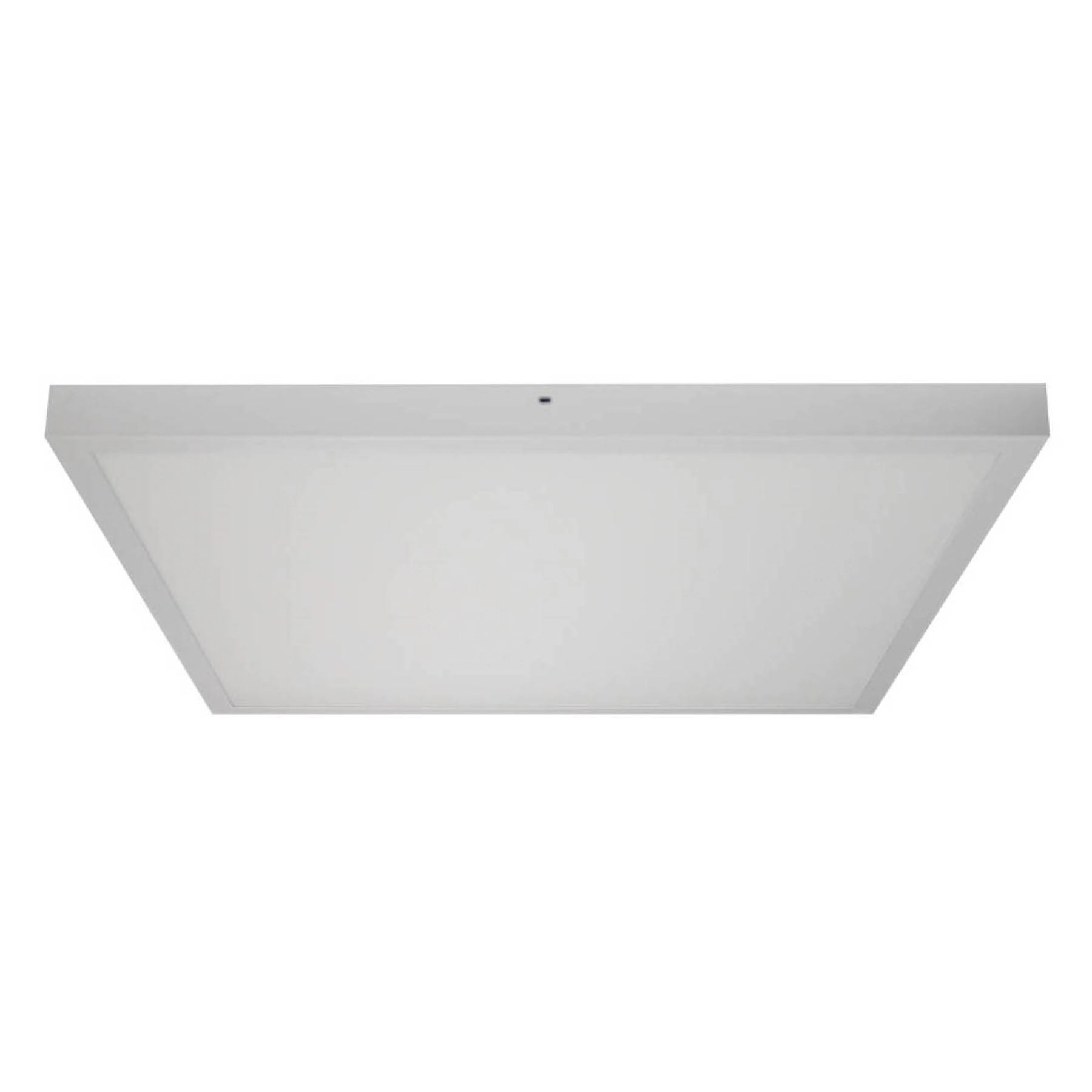 Painel de Led Sobrepor Quadrado Luz Neutra 40W Blumenau Iluminação 60x60cm Branco Bivolt