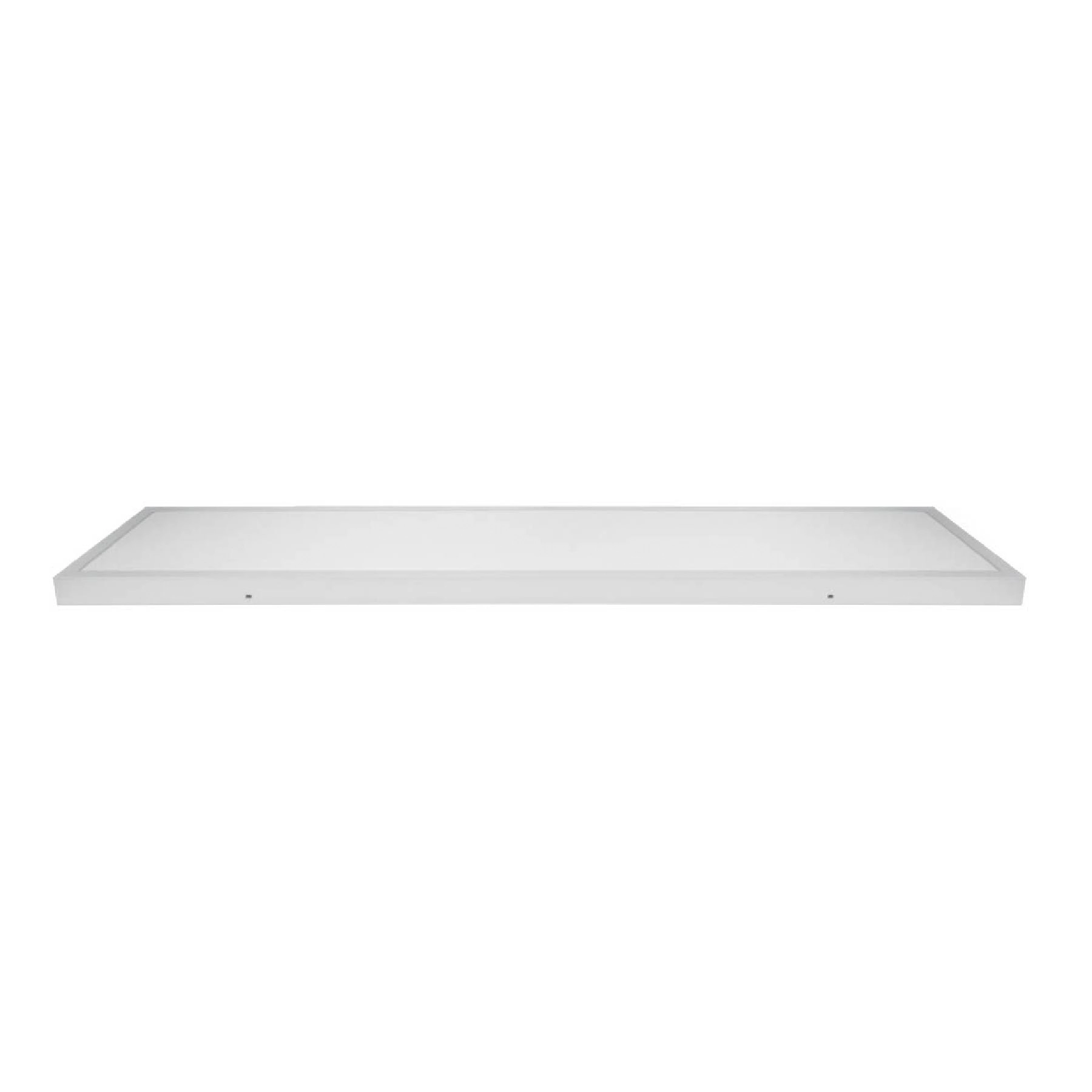 Painel de Led Sobrepor Retangular Luz Amarela 40W Blumenau Iluminação Branco Bivolt