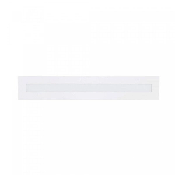 Painel Led Embutir Retangular Alumínio 20w Bivolt 4100k 80554104 Blumenau Branco