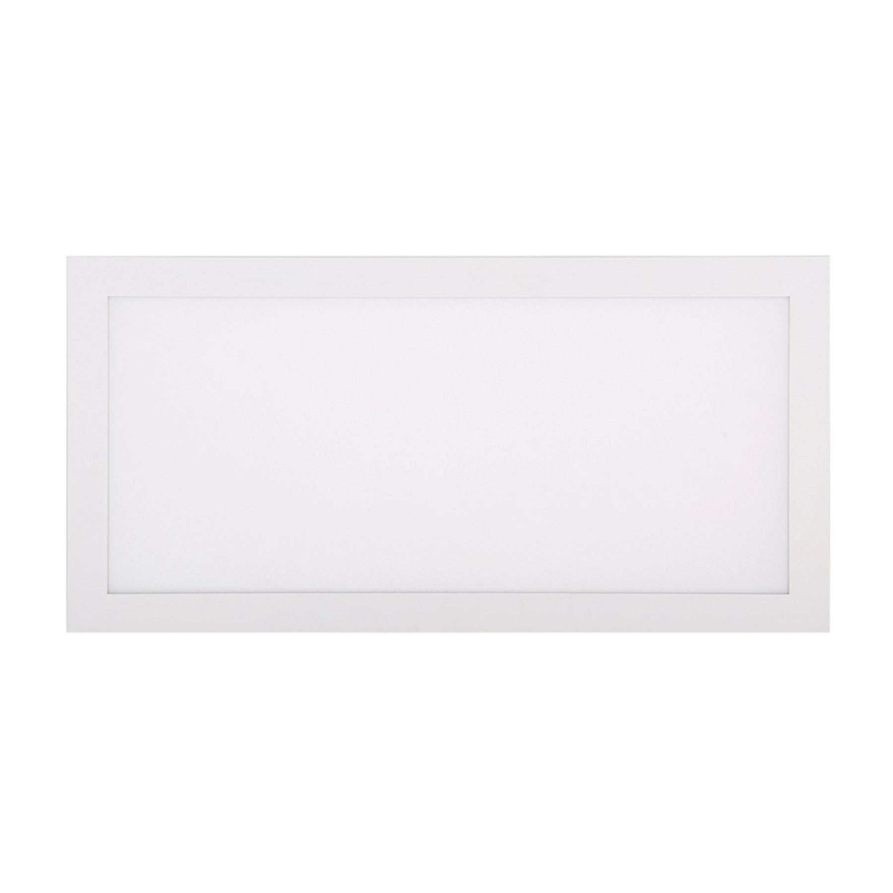 Painel de Led Embutir Retangular Luz Neutra 30W Blumenau Iluminação 3,4x30,9x62cm Branco Bivolt