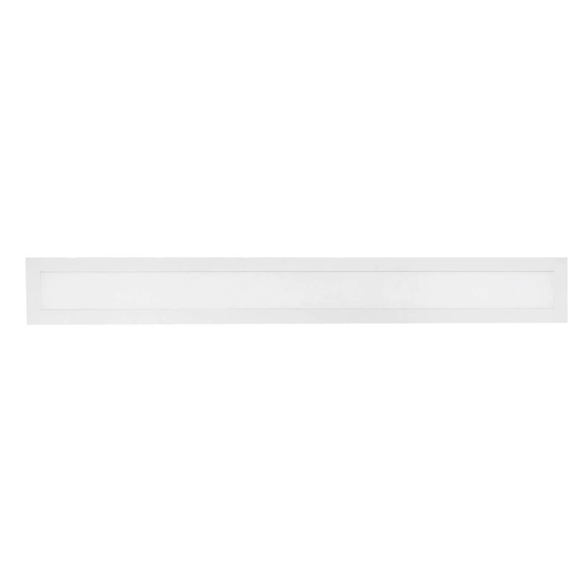 Painel de Led Embutir Retangular Luz Amarela 36W Branco Bivolt